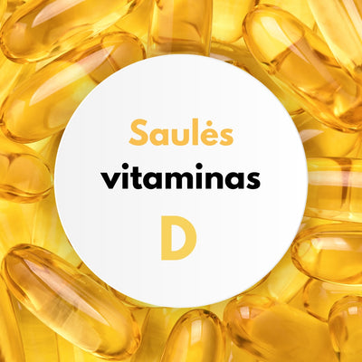 KODĖL VITAMINAS D YRA GYVYBIŠKAI SVARBUS IR KAIP UŽTIKRINTI PAKANKAMĄ JO KIEKĮ ORGANIZME?