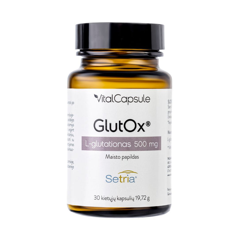 GLUTOX® antioksidantas L-gliutationas 500 mg N30
