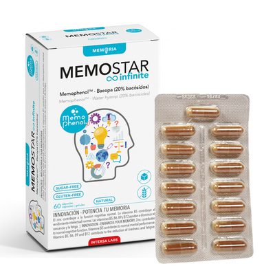 MEMOSTAR® INFINITE N60 papildai protinei veiklai ir atminčiai